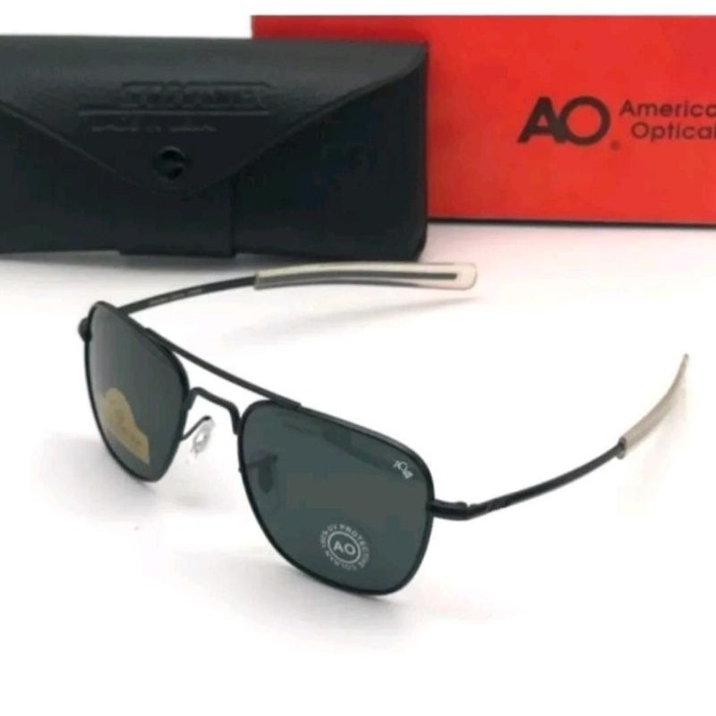 {SAGARA STORE} แว่นตา AO 54 ออปติคัลอเมริกันสําหรับผู้ชายครบชุดเลนส์แก้ว