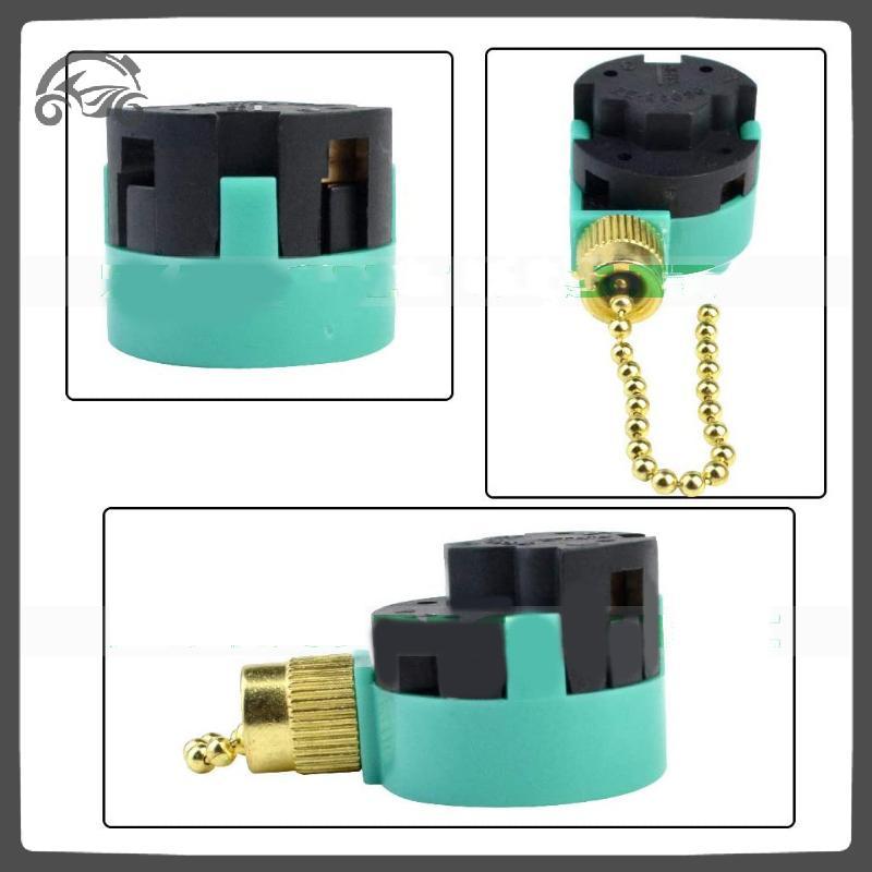 [8C11] สวิตช์พัดลมเพดาน 3 ความเร็ว 4 สาย ZE-268S6 สวิตช์ควบคุมความเร็วโซ่ดึงพัดลม [8C]