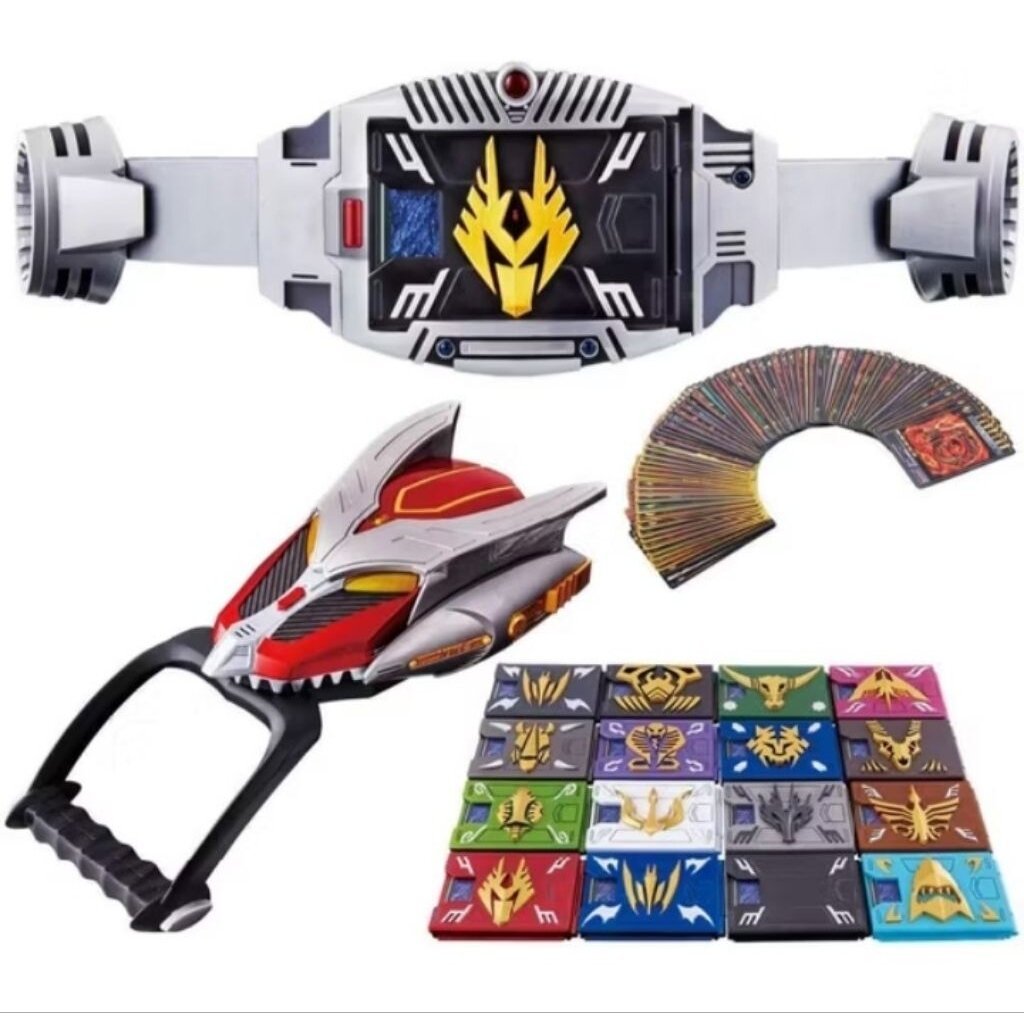 CSM Ryuki V-Buckle & Dragvisor เข็มขัดริวคิ+ข้อมือมังกร มือ1