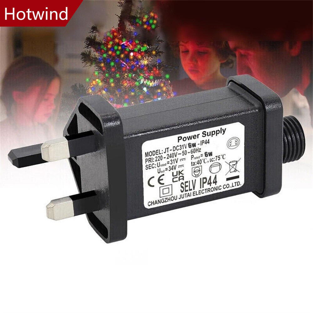 อะแดปเตอร์จ่ายไฟหม้อแปลงไฟฟ้า LED สําหรับไฟต้นคริสต์มาส-