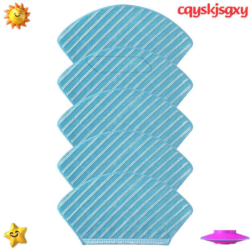 5 ชิ้นสําหรับ M7 I10 สมาร์ทอุปกรณ์เครื่องใช้ในบ้าน Mop Rag Kit เครื่องดูดฝุ่นหุ่นยนต์ cqyskjsgxy.th