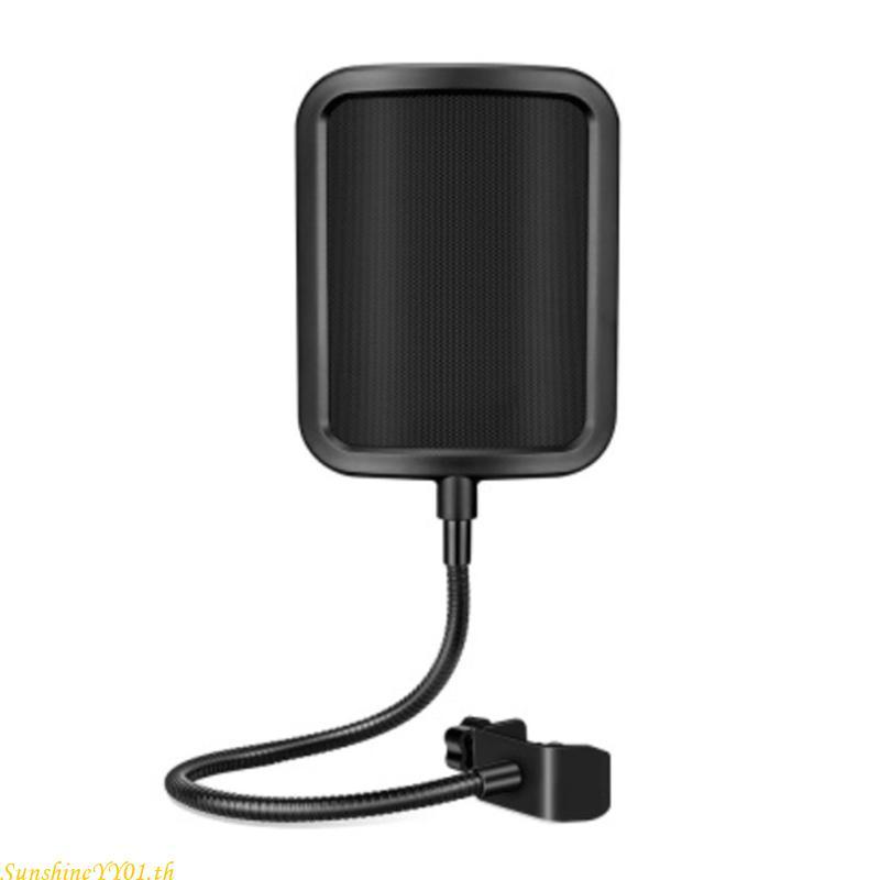 SUN ไมโครโฟนขนาดกะทัดรัดสําหรับ Pop Filter สําหรับสตูดิโอบันทึกเสียงสําหรับ Youtube Videos Stre