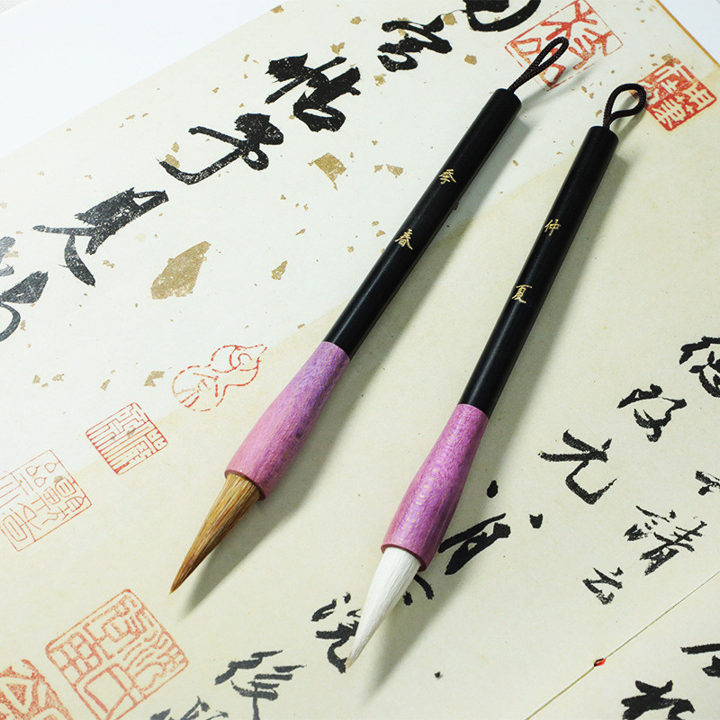 Juchun วิธีโบราณปากการะยะทางไก่มืออาชีพเกรดสั้น Feng แปรงกระเทียม Zhao Mengfu Zihao Jianhao การประดิ