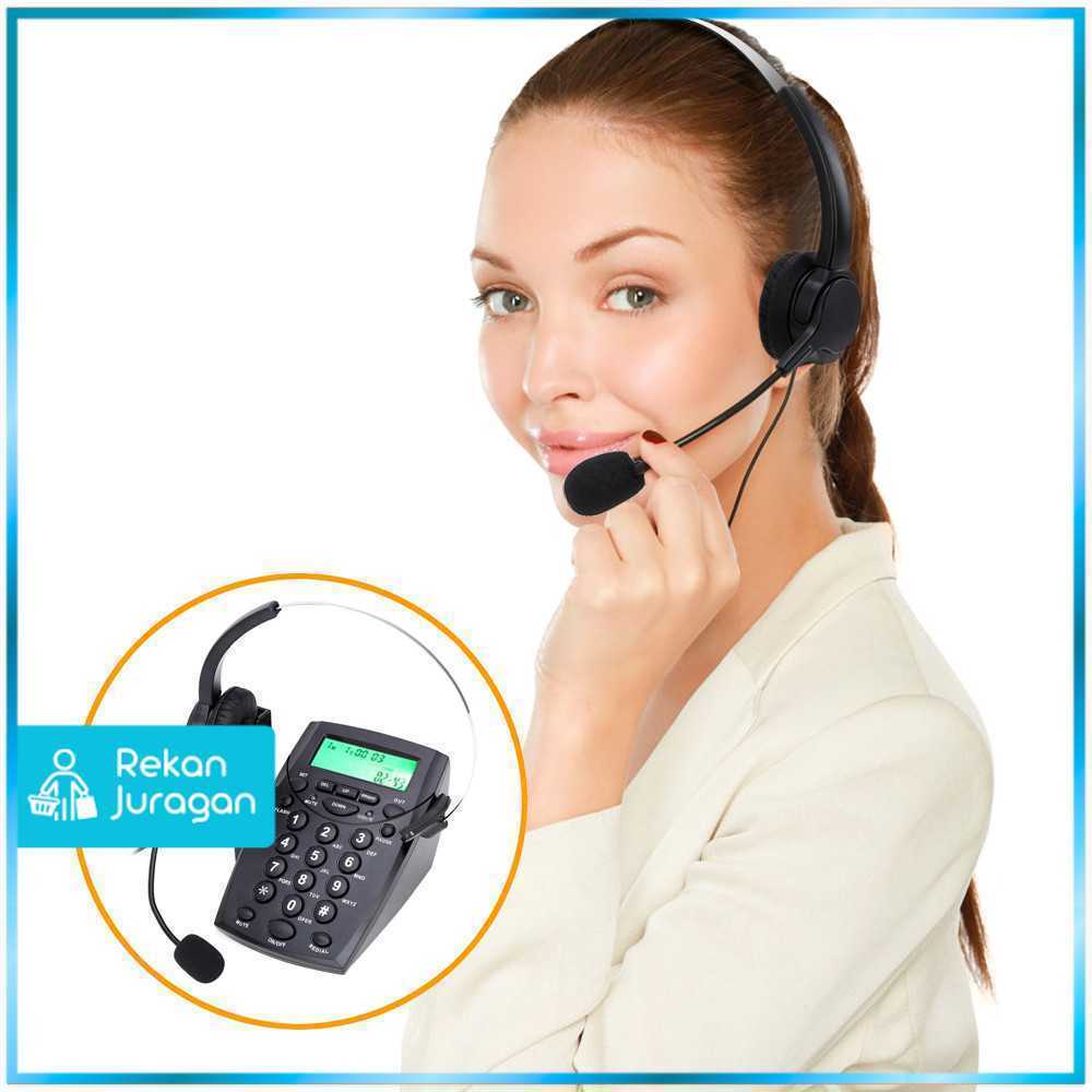 โต๊ะโทรศัพท์ Voicejoy HT800 พร้อมศูนย์สนทนาหูฟัง VH500