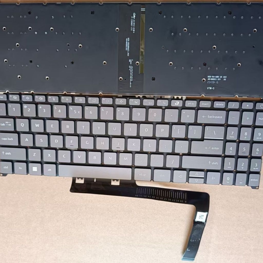 คีย์บอร์ด Acer Aspire S50-54/A715-76/A315-59 รหัส N22C6/N22Q3 อะไหล่แท้ใหม่｜เปลี่ยนทั้งชุด