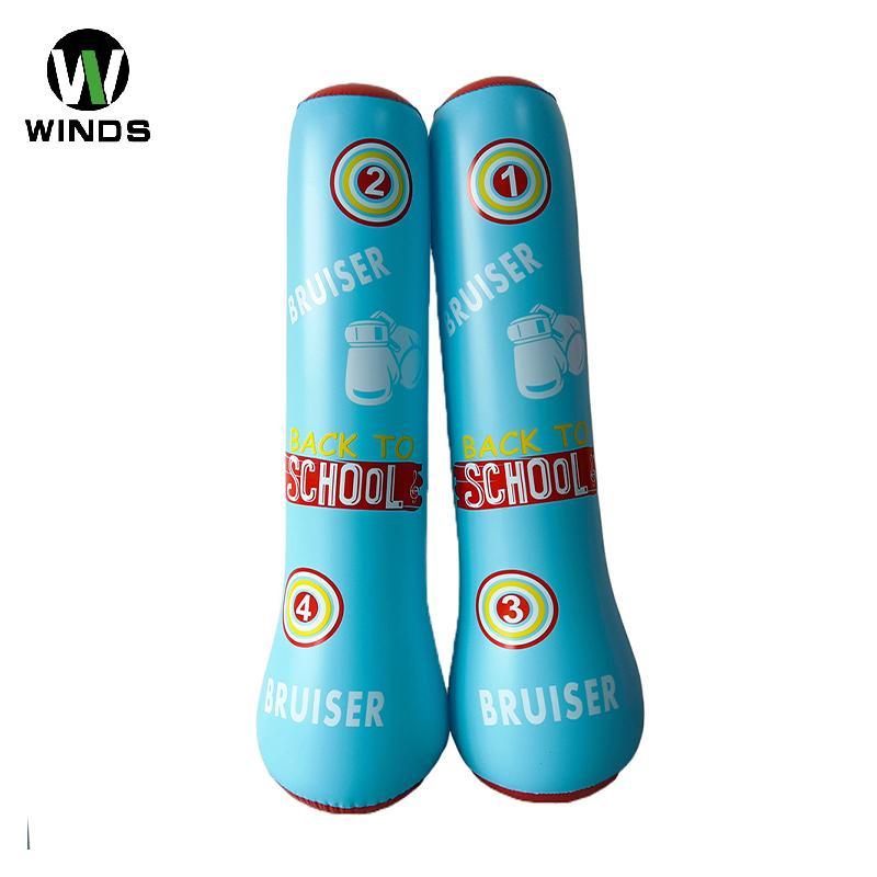 ODS เด็กใหม่ Inflatable มวยคอลัมน์เยาวชนฟิตเนสแนวตั้งบ้าน Sanda Tumbler OD