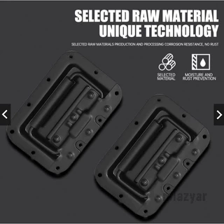 【ซื้อ 1 แถม 1 ฟรี】 ที่จับลำโพงคุณภาพดี รุ่น XY-674 – ขนาด 160x104 มม. สำหรับติดตั้งตู้เสียงคาราโอเกะและเวที