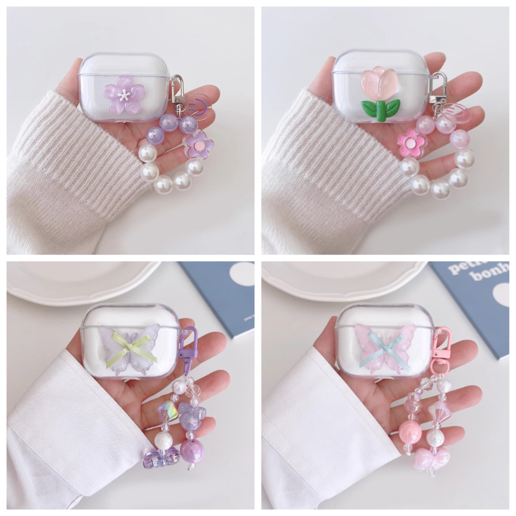 ดอกไม้หูฟังสําหรับ Lenovo LP2pro LP5 PRO LP23 LP3pro LP40pro LP19 LP12 LP80pro กรณีซิลิโคนนุ่มฝาครอบ