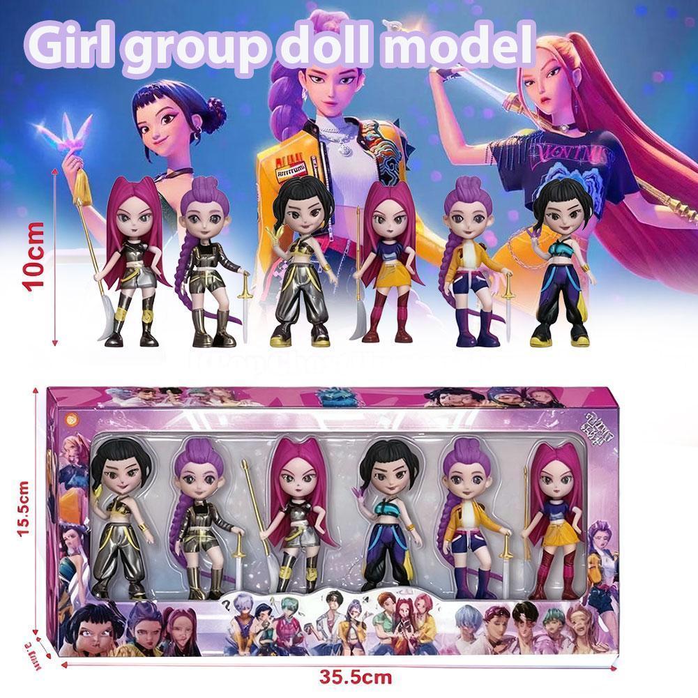 SDXDSC K-pop Demon Hunters รูป 14 นิ้ว Demon Slayer รุ่นน่ารักของเล่นเด็กตุ๊กตา O3o0 SDXDSC