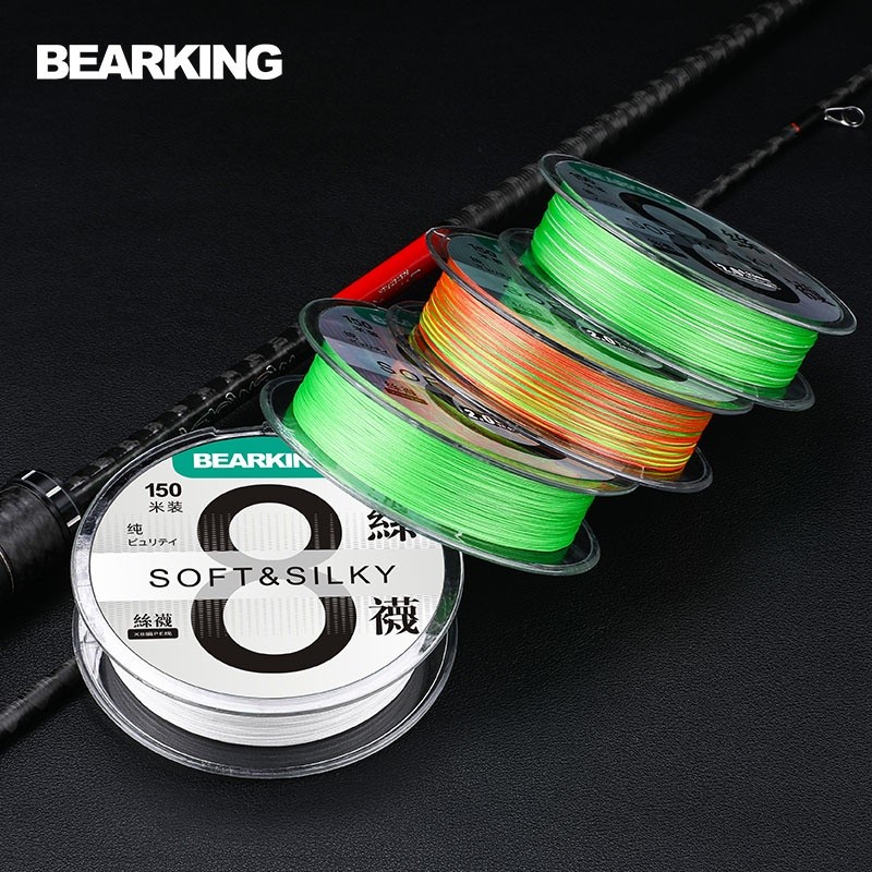 SC Bearking Fishing Line PE X8 150m – Award-Winning Japanese Style YGK for an Extra Smooth Fishing Session ราคา ถูกที่สุด ดีลบีเคเค แกลเลอรีภาพที่ 5
