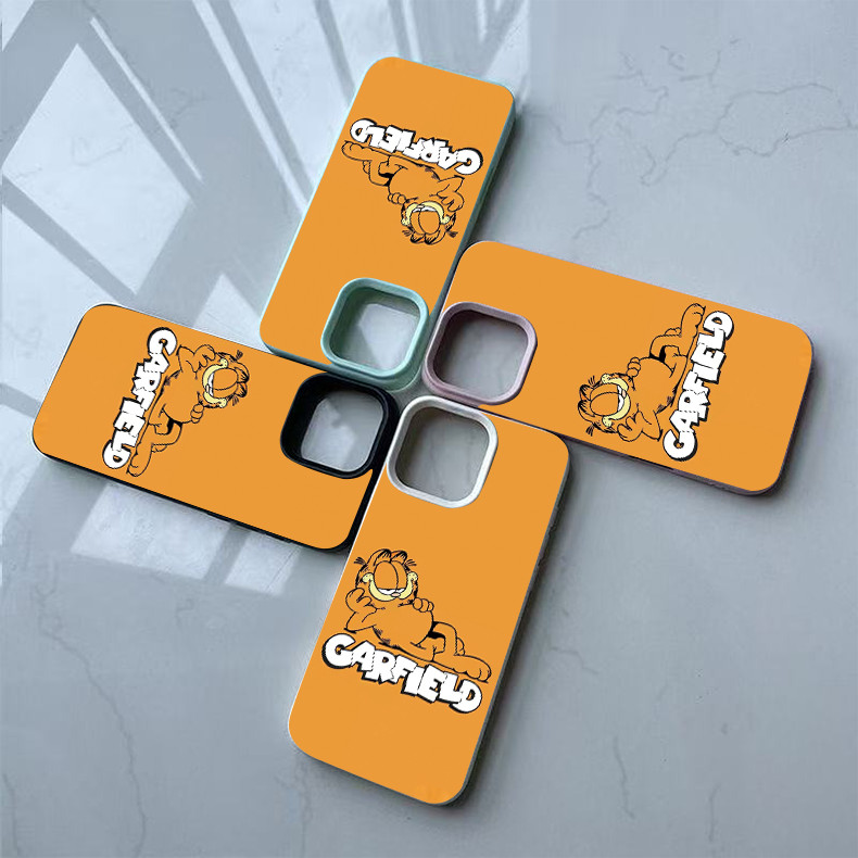 เคสโทรศัพท์ลายการ์ตูนการ์ฟิลด์ ทนทาน ใช้ได้กับ iPhone 16, 15, 14, 13, 12, 11 และรุ่น Pro รหัส PROMAX