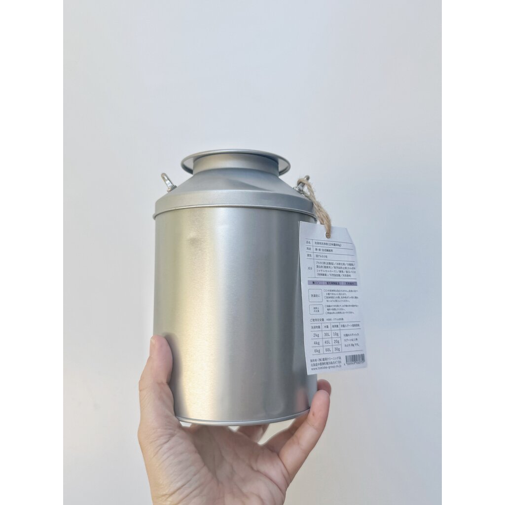 (บุบ) Tin Can กระป๋อง+ฝา ทรงถังนม (เฉพาะกระป๋อง)