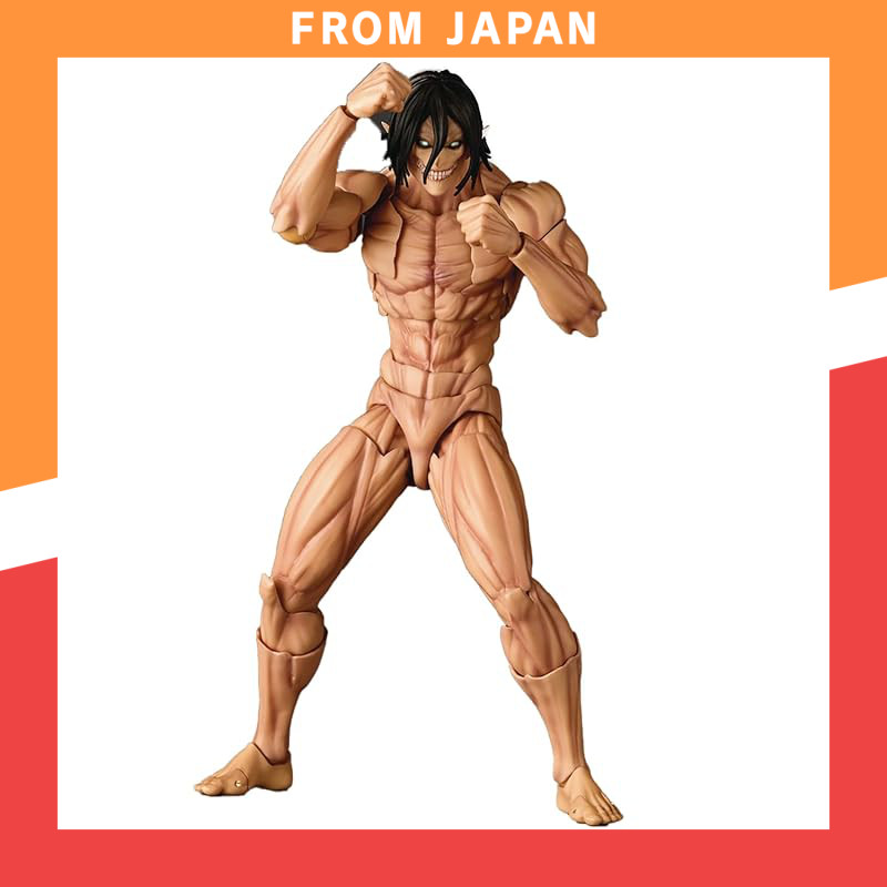 Kaiyodo Revoltech Amazing Yamaguchi Attack on Titan Eren Yeager Action Figure