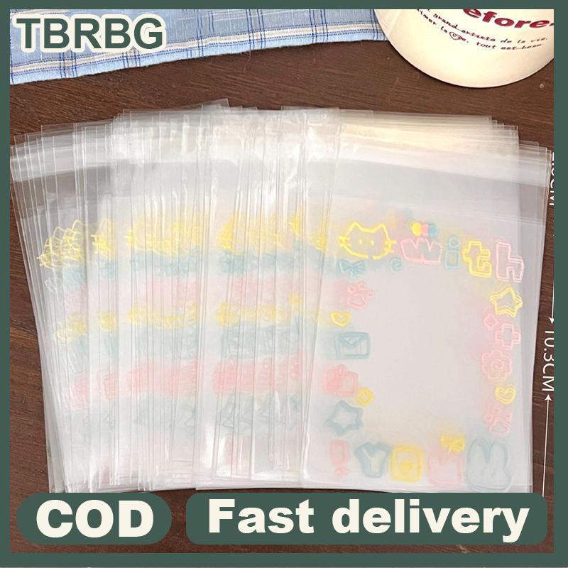 Null 100 ชิ้นการ์ตูน Graffiti ลูกแมว Self-Adhesive กระเป๋า Candy บรรจุภัณฑ์อาหารกระเป๋าขนาดเล็กถุงปิ
