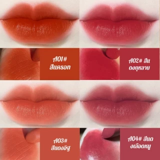 💄 ลิปกลอส & ลิปสติกปลายปากกา HLLR มาทต์ ชุ่มชื้น ทนนาน ทำให้ผิวขาวขึ้น สีหน้าแจ่มใส 3.2 กรัม ลิปสติกเครื่องสำอาง