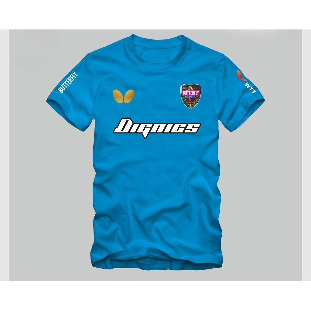 ขายร้อนLOKAL Dignic BaTerply เสื้อยืดปิงปองท้องถิ่นปิงปองกีฬาแขนสั้น Tee Unisex 2026