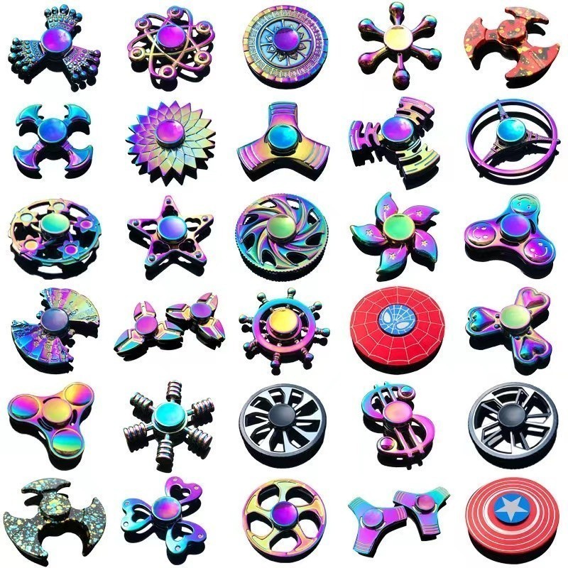 สังกะสีอัลลอยด์ Fidget Spinner ของเล่นคลายเครียดอินฟินิตี้ - METAL SPINER