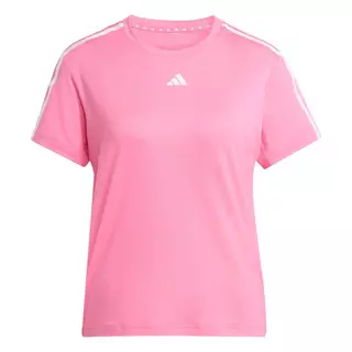 adidas Gym & Training เสื้อยืด AEROREADY Train Essentials 3-Stripes ผู้หญิง สีชมพู KC3325
