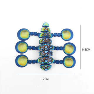 Subnautica Sea Monster Action Figure 3D พิมพ์ El Gran Maja Hoverfish น้ําแข็งหนอน Movable Joint รุ่น