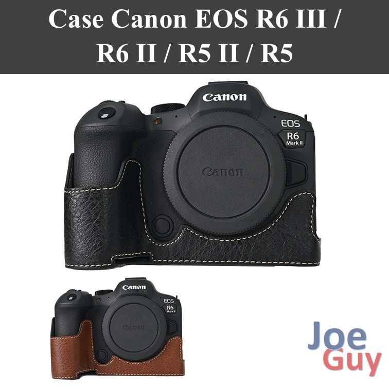 Case สำหรับ Canon EOS R6III R6II R5II R5 เคส Canon EOS R6 mark III R6 mark II R5 mark II R5 Half Cas