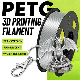 โรลพลาสติกทุกสี PETG Filament เส้นพลาสติก filament 1.75mm 1kg พร้อมส่ง คุณภาพสูง แข็งแรง ทนทาน เรียบเนียนสวย