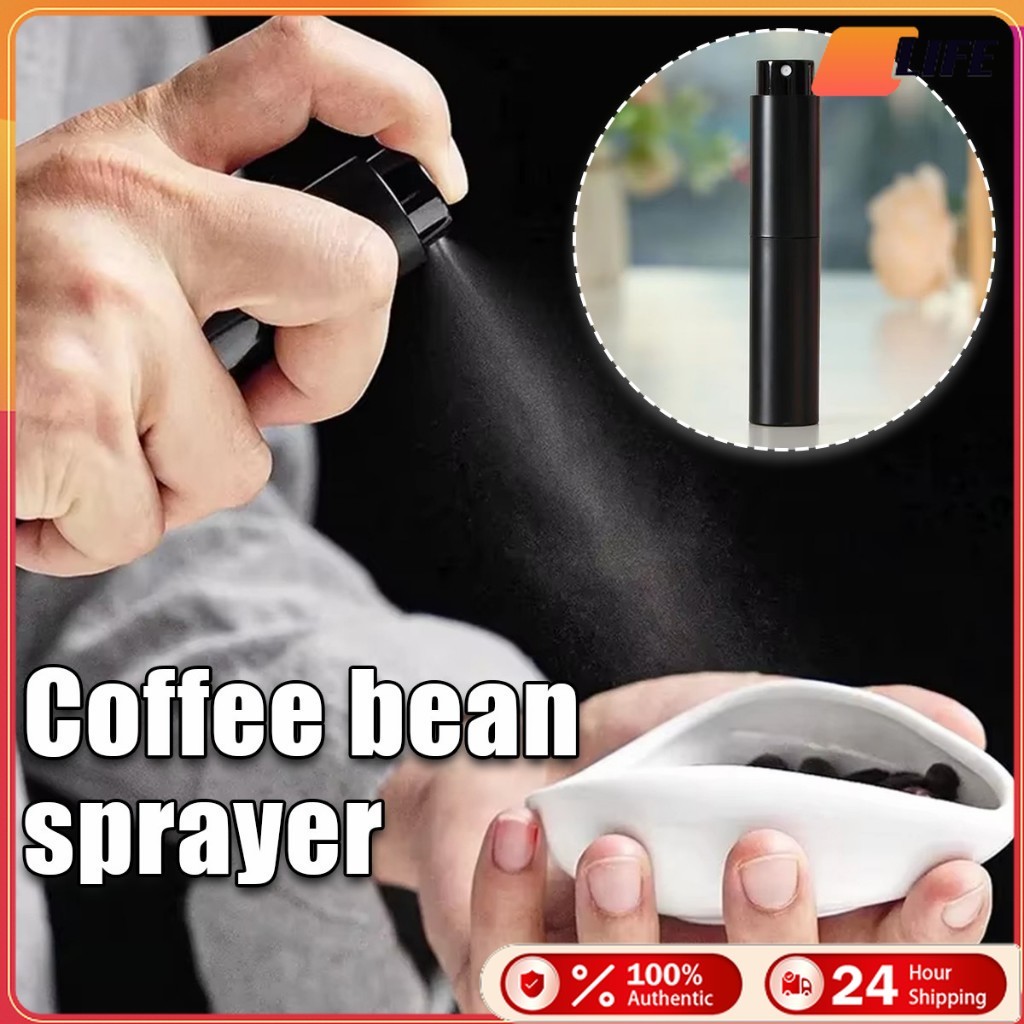 เก็บเงินปลายทาง！ขวดสเปรย์เมล็ดกาแฟ 10 มล.อุปกรณ์เสริม แบบแก้ว สำหรับทำกาแฟ