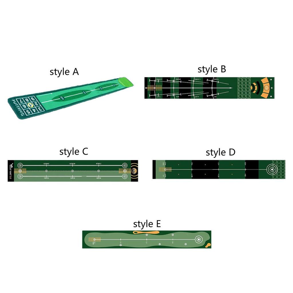[trdfdv] Golf Putting Mat ทนต่อการสึกหรอของขวัญสําหรับนักกอล์ฟกอล์ฟอุปกรณ์เสริมฝึกกอล์ฟตีเสื่อสําหรับ Park Home Backyard สนามหญ้าสํานักงาน ราคา ถูกที่สุด ดีลบีเคเค แกลเลอรีภาพที่ 8