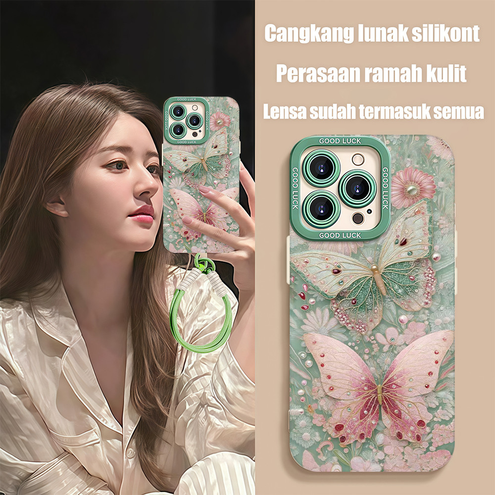 GANTUNGAN HP CaseเหมาะสําหรับiPhoneกรณีiPhone11 11pro 11promax iPhone 12 12pro 12Promaxโทรศัพท์มือถื