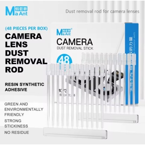 MAANT- M073 แท่งทำความสะอาดเลนส์กล้อง ดีไซน์เหนียว 360° ทรงพลัง - 48 ชิ้น