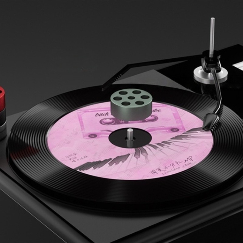 NAMA Aluminium Record Stabilizer น้ําหนักสําหรับการเพิ่มประสิทธิภาพเสียงลดเสียงรบกวน