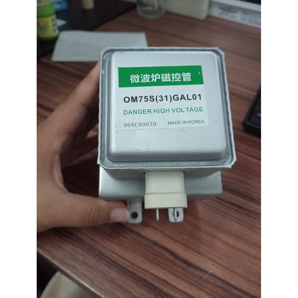 อะไหล่ไมโครเวฟ แมกนีตรอน OM75S ของแท้ ใส่ได้หลายยี่ห้อ ไม่อุ่นแก้ได้ทันที เปลี่ยนเองก็ทำได้ - รูปที่ 5