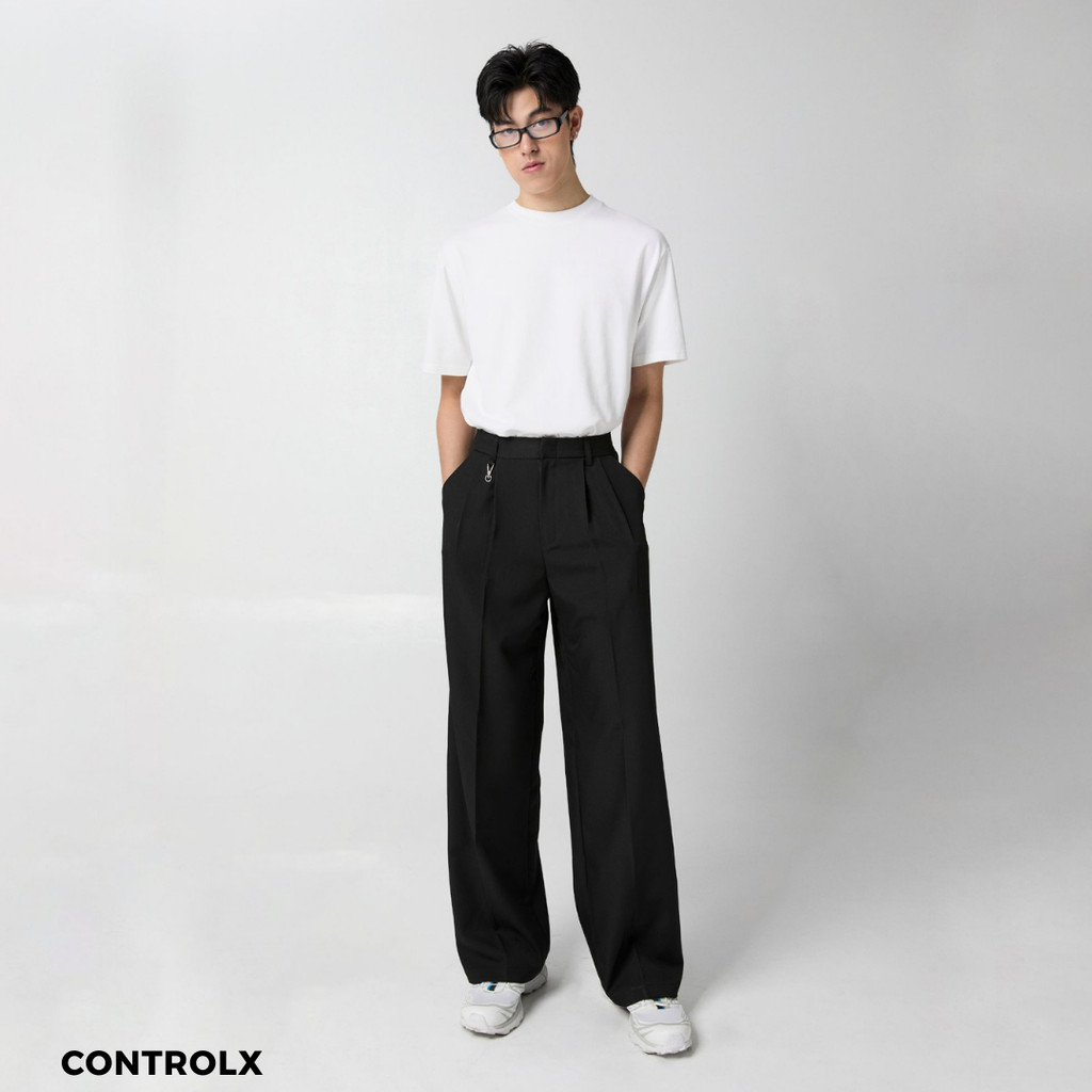 NEW CTRLX - กางเกงกระบอกใหญ่ รุ่น ZIGMA BAGGY TROUSERS ยับยาก รีดง่าย รูปที่ 6