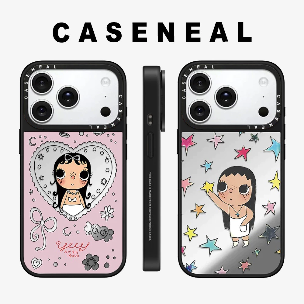 Drop proof CASENEALเคสโทรศัพท์สําหรับiPhone 17ProMax 17pro 17 air 16promax 16 15promax 15 14promax 13 13Promaxเคสแข็งสาวน่ารัก 12PromaxกรณีiPhone 11คุณภาพสูง