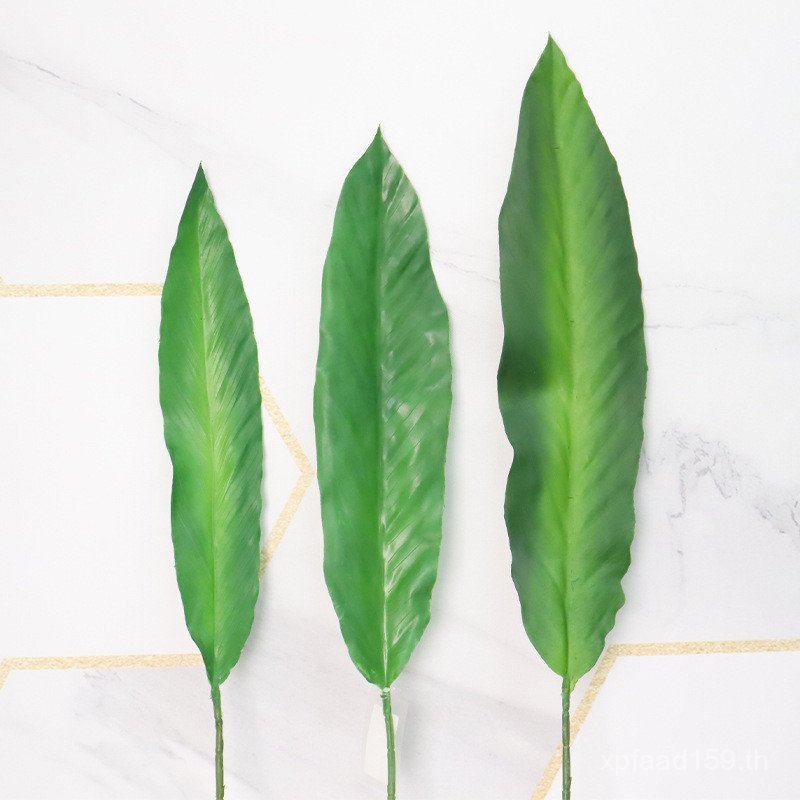 จําลองดอกไม้นกแห่งสวรรค์จําลองขายส่งใบแต่งงานภูมิทัศน์ตกแต่งยางดอกไม้ศิลปะใบวัสดุการจัดดอกไม้ x61ส