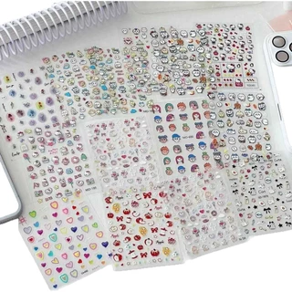 Kitty Kitty Kitty Cat Sticker Apple iphone17 โทรศัพท์มือถือกลับเชลล์กันน้ําสามมิติน่ารักสร้างสรรค์ Niche สติกเกอร์ตกแต่ง