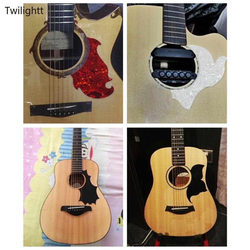 WILI Acoustic Guitar Pick Guard Sticker Guitar Pickguard Anti-scratch Blank Sheet Self-adhesive Back