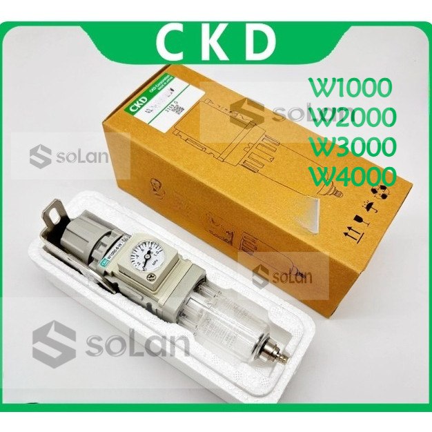 CKD กรองวาล์วลดแรงดัน W1000--6-8-WF W2000-8-10-W-F1-FT W3000-8-10-W-F1-F W4000-10-15-F1-F1-F1-T