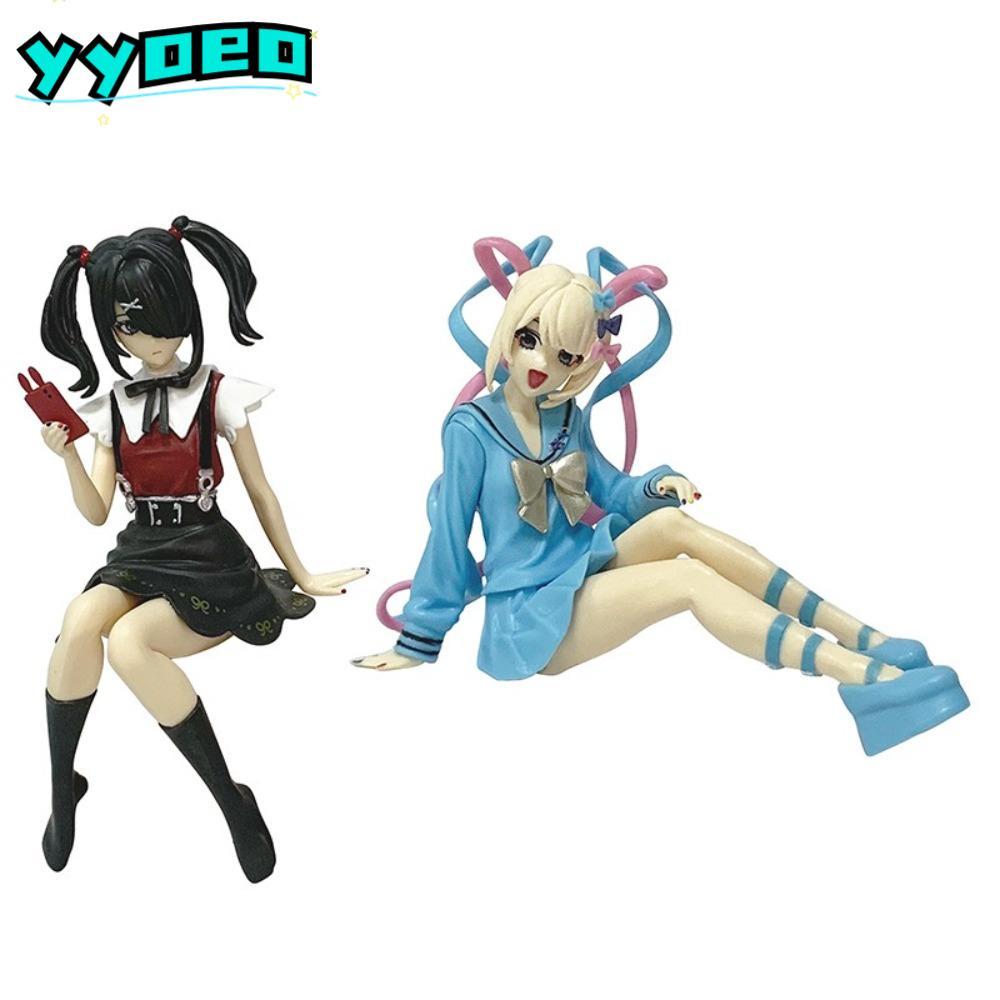 YYOEO ตุ๊กตาโมเดล, NEEDY STREAMER 8 ~ 13 ซม.เครื่องประดับ PVC, OMGkawaiiAngel-chan Super Ten-Chan Am