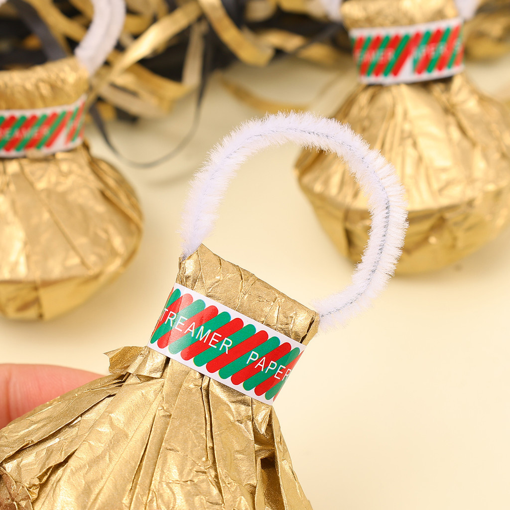 Magic Ribbon & Paper Confetti Set - ตกแต่งงานรื่นเริงโยนด้วยมือ - อุปกรณ์โปรดปรานงานเลี้ยงวันเกิดงานแต่งงาน - รูปที่ 3