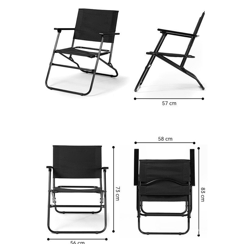 เก้าอี้ Ultra-Light Loving Leisure Camping British Army Blackened เก้าอี้พับกลางแจ้งไต้หวันเก้าอี้เก