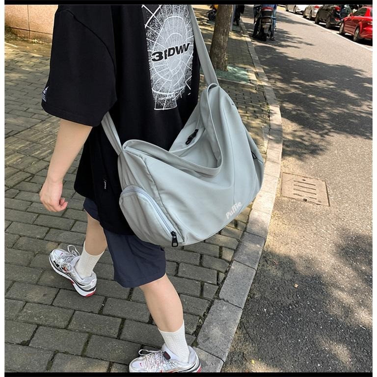 Puffie กระเป๋าสะพายหลังเทรนด์ความจุสูง TrendyHiker ดีไซน์ใหม่ ทนทาน ขนาดใหญ่ สะดวกสำหรับใส่ของจำเป็น พร้อมช่องรองเท้า ใช้ได้ทุกวัน ดีไซน์โดดเด่น เหมาะสำหรับการใช้งานในชีวิตประจำวัน - รูปที่ 5