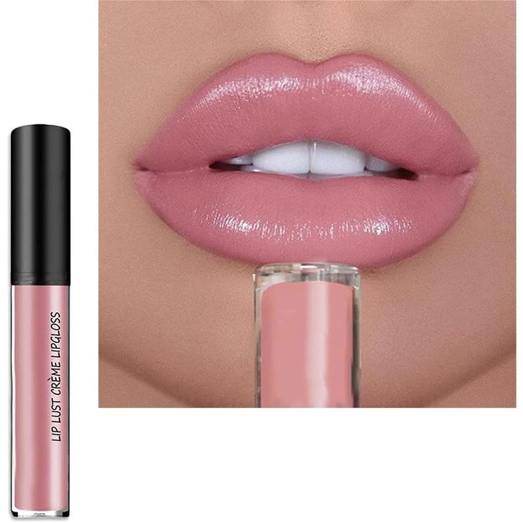 12 สีครีมลิปกลอส, 2024 ลิปสติกกํามะหยี่ให้ความชุ่มชื้นยาวนาน, Non-Stick to Cup, Hydrating Lip Tint ล