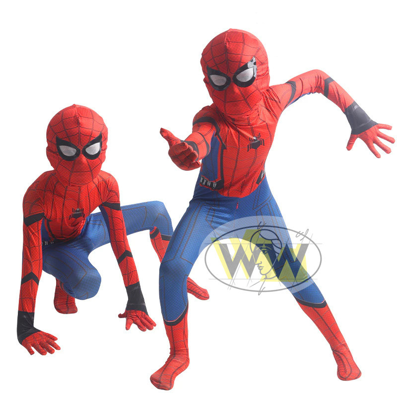 🔱🔱🔱ชุดบอดี้สูทสไปเดอร์แมน ชุดฮาโลวีน ชุดจับคู่เด็กและผู้ใหญ่ - รูปที่ 3