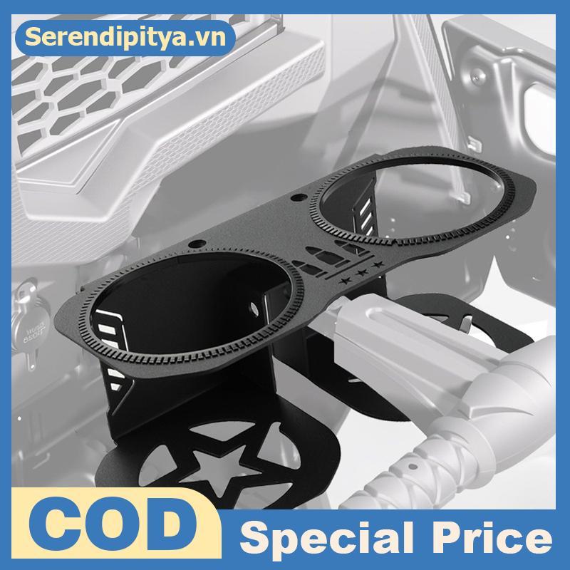 SER Grab Bar ที่วางแก้วน้ํา - เข้ากันได้กับ Polaris RZR 1000/800/570/200 - เหมาะกับขวดใหญ่ 18-40oz, 
