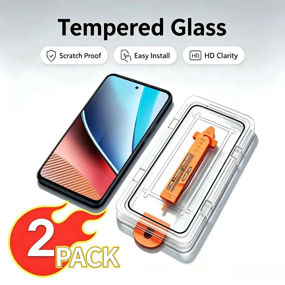 2 ชิ้นสําหรับ Motorola Moto G Stylus 2026 แก้ว Moto G Stylus 5G 2025 ฝุ่นฟรีป้องกันหน้าจอ G Stylus 5