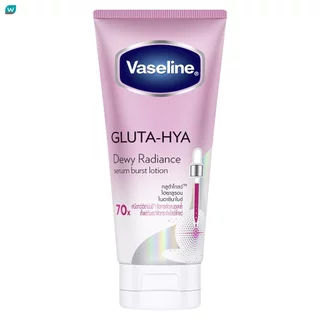 Vaseline วาสลีน กลูต้า-ไฮยา เซรั่ม เบิสท์ โลชั่น ดิวอี้ เรเดียนซ์ 170 มล.