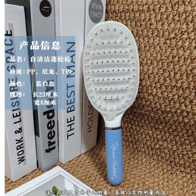 J5readystock Hollow Air Cushion Comb Create High Skull Handy Tool มาพร้อมการถอดชิ้นส่วนทําความสะอาด 