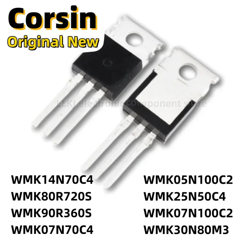 5PCS WMK14N70C4 WMK80R720S WMK90R360S WMK07N70C4 WMK05N100C2 WMK25N50C4 WMK07N100C2K2K220/N80T ทรานซ