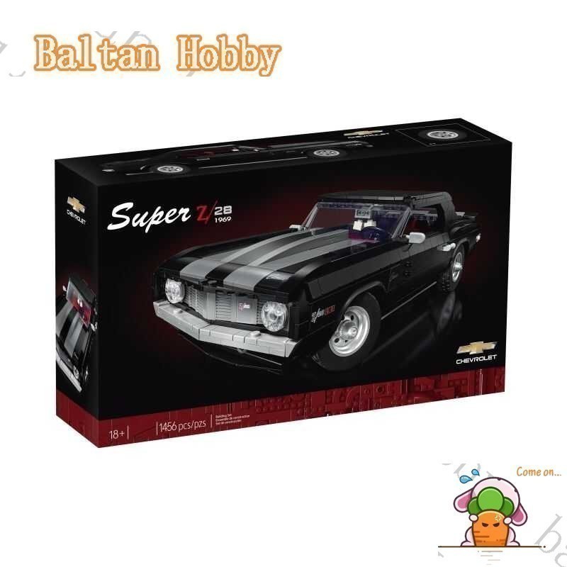 Pandon Toy PD1X เข้ากันได้กับ Creator Expert/Chevrolet Camaro Z/28 1969/10304/71006 EF8M