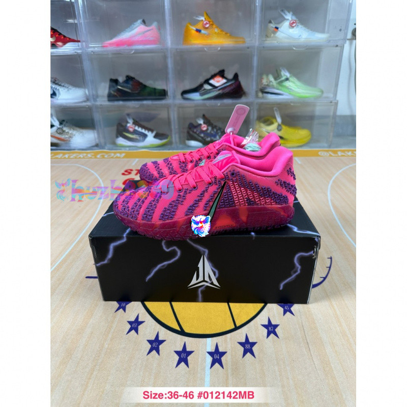 [M Pure Original Level] Ja 3 Morante 3 รุ่นผู้ชายผู้หญิงกีฬา Leisure Double Air Cushion รองเท้าบาสเก